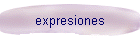 expresiones